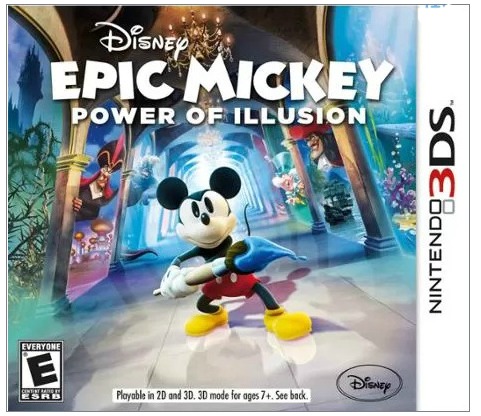 Disney Epic Mickey Power of Illusion Nintendo 3DS
