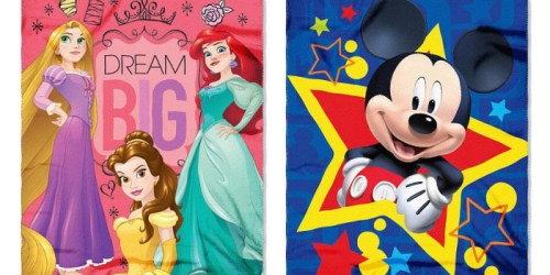 ToysRUs.com: Select Disney Fleece Throws Only $4.99 (Regularly $11.99) + Free Store Pickup