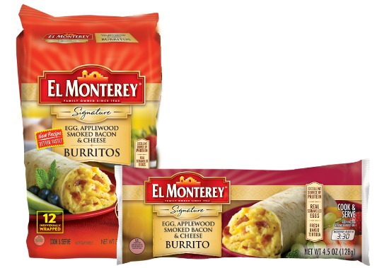 El Monterey Signature Breakfast Burritos