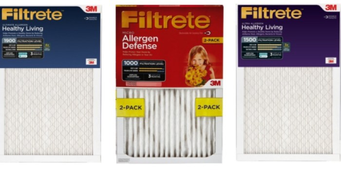 Amazon: Up to 50% Off Filtrete Air Filters