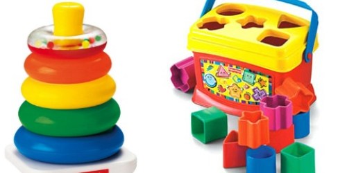 Amazon: Fisher-Price Baby’s First Blocks and Rock Stack Bundle Only $12.49