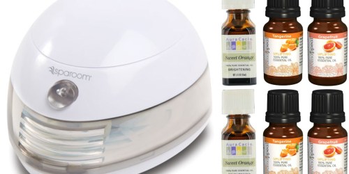 Puritan’s Pride: 6 Essential Oils + SpaRoom Aromafier Only $22.27 Shipped (Today Only)