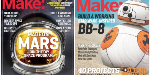 Great Deal on Make: Magazine Subscription