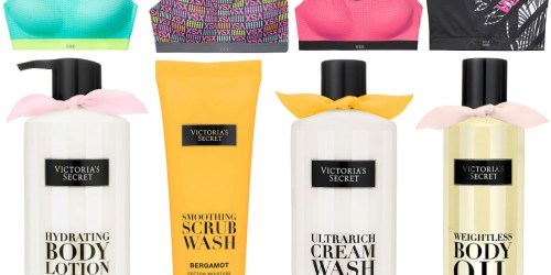 Victoria’s Secret: 4 FREE Body Care Items with Select Sports Bra Purchase (Starting at $34.50)