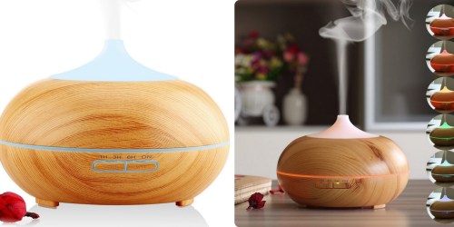 Amazon: URPOWER 300ml Aroma Essential Oil Diffuser Only $29.99 (Regularly $39.99)