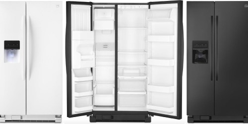 Sears.com: Kenmore 25.4 cu. ft. Side-by-Side Refrigerator ONLY $749.99 Delivered (Reg. $1,229)