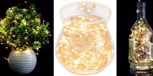 Amazon: OxyLED Dimmable 120 LED Starry String Lights Only $14.99 (Regularly $36.99)