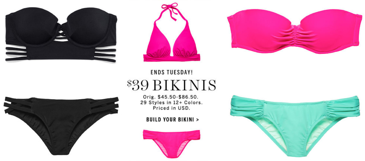 victoria secret mix and match swim