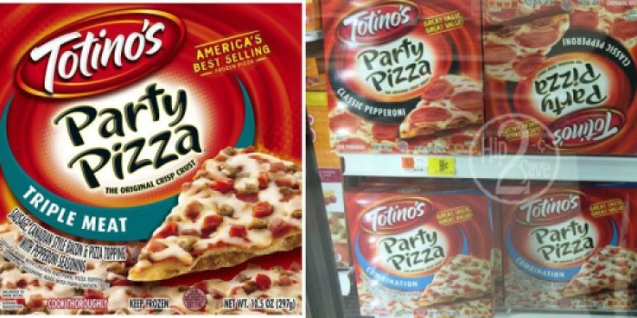 NEW $1/4 ANY Totino’s Party Pizza Coupon = Only 73¢ Each at Walmart + More