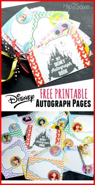 Free Printable Disney Character Autograph Pages Perfect For Upcoming 