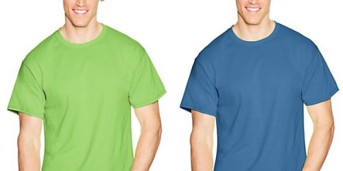 Hanes: FREE Shipping on ALL Orders = Men’s T-Shirt Only $3.49 Shipped + More