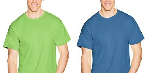 Hanes: FREE Shipping on ALL Orders = Men’s T-Shirt Only $3.49 Shipped + More