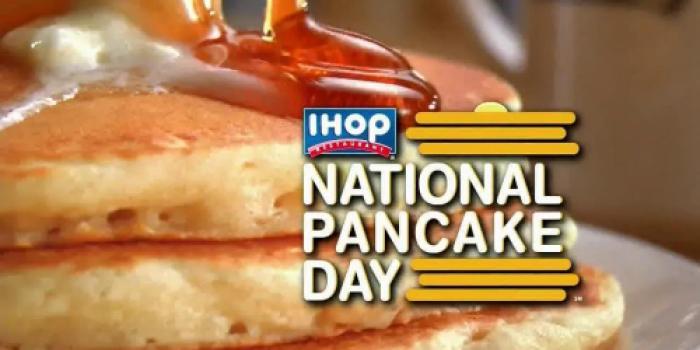 IHOP National Pancake Day: FREE Short Stack of Pancakes on March 8th (No Purchase Required)