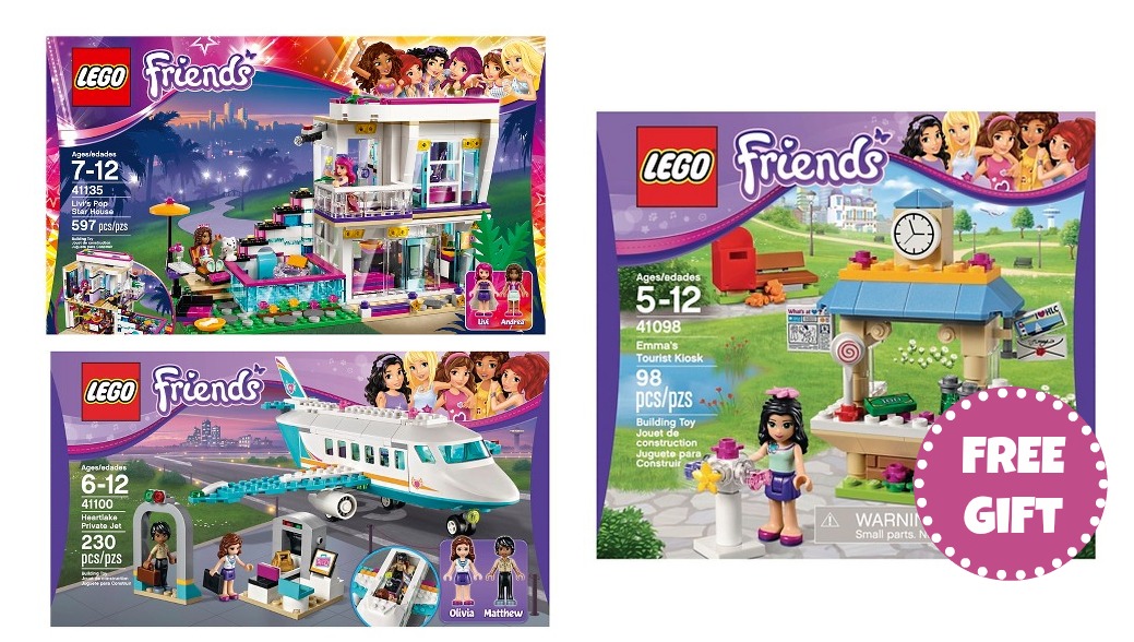 Target: FREE LEGO Friends Tourist Kiosk Toy Set With $50 LEGO Friends ...