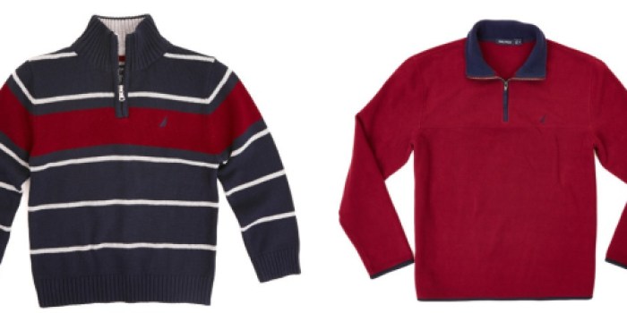 Nautica: Extra 50% off Clearance + Free Shipping = Boy’s Sweater $14.98 Shipped