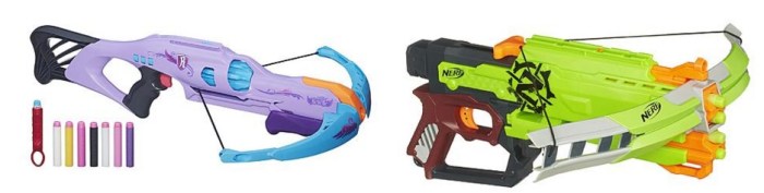 Nerf Rebelle and Nerf Zombie Strike
