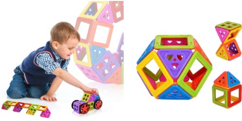 Amazon: Newisland Magnetic Building Blocks 66-Piece Set Only $18.99 (Regularly $69.99)