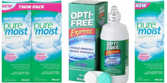 $8 Worth Of Opti-Free Solution Coupons + Nice Deals at Rite Aid, Walgreens and Target