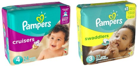 Pampers Cruisers and Swaddlers