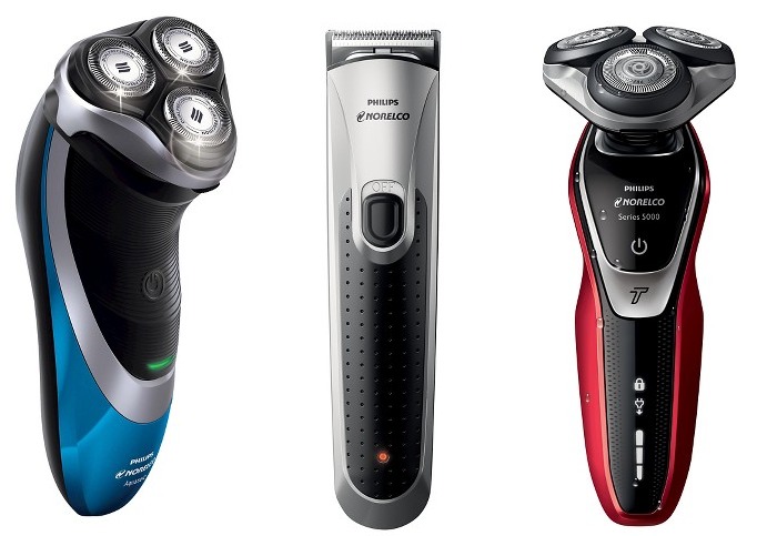 Philips Norelco shavers and trimmers