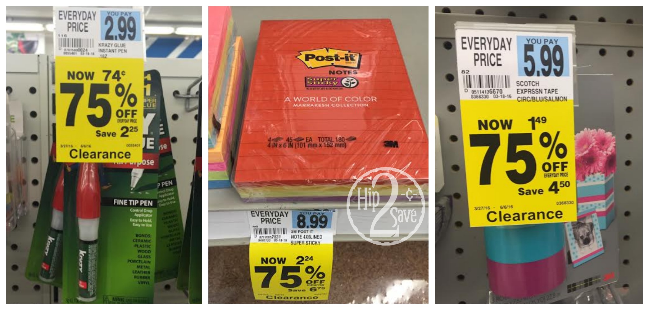 Rite Aid 75 Off Office Supplies Clearance