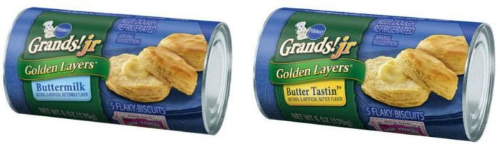 Pillsbury Grands Jr Gold Layer Biscuits 6 oz