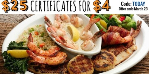 Restaurant.com: $25 Dining Certificate ONLY $4