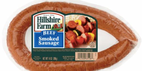 New $1/2 Hillshire Farm Smoked Sausage Coupon = Only $2.06 at Target