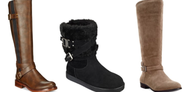 Macy’s Women’s Shoe Clearance: 50% Off THREE Pairs of Shoes or Boots