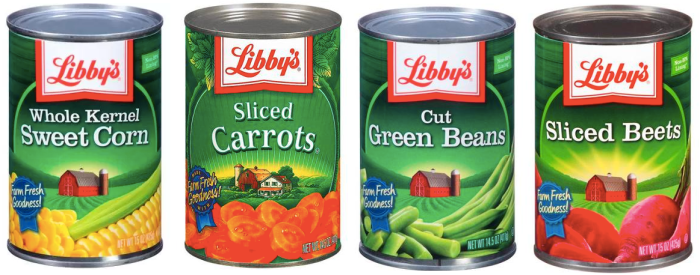 *NEW* $1/4 Libby's Vegetable Products Coupon