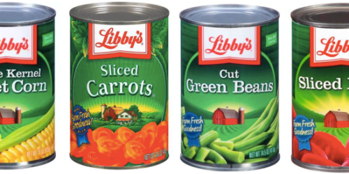*NEW* $1/4 Libby’s Vegetable Products Coupon