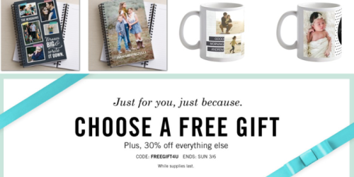 Tiny Prints: FREE Personalized Notebook or Mug (+ FREE Fun Template Designs for Hip2Savers)