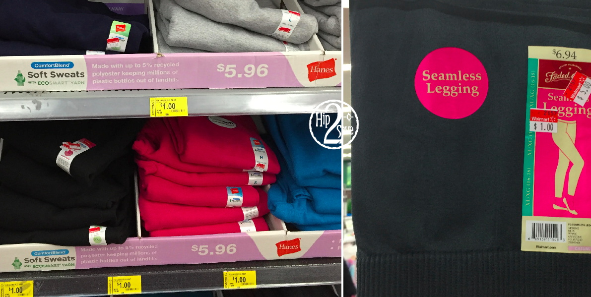 Walmart: Sweatshirts & Sweatpants Only $1