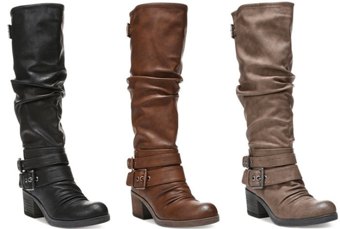 Macy's: $10 Off $25 Purchase = Women's Carlos Santana Boots ONLY $19.75 ...