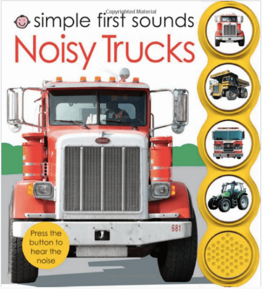 Simple First Sounds Noisy Trucks Board Book