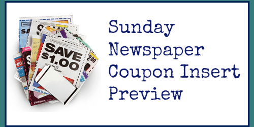 3/20 Sunday Newspaper Coupon Insert Preview