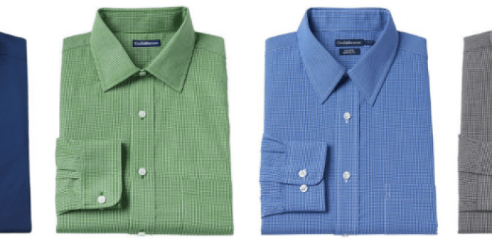 Kohl’s Cardholders: Men’s Croft & Barrow Dress Shirts ONLY $4.08 Shipped (Regularly $32)