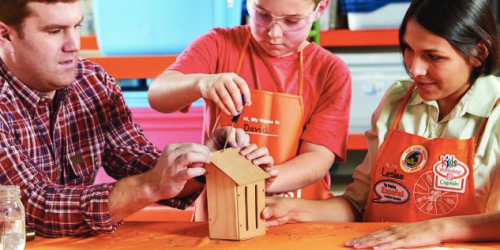 Home Depot Kids Workshop: Register NOW to Build Free Butterfly House on April 2nd