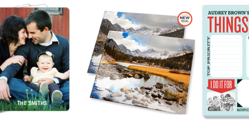 Shutterfly: FREE 16X20 Print, 8X10 Art Print, Personalized Notepad or Playing Cards