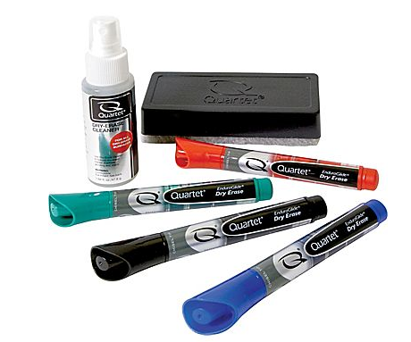 Quartet EnduraGlide Dry-Erase Starter Set