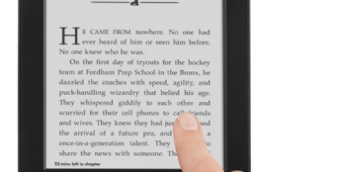 Amazon: New Kindle with 6″ Glare-Free Touch Screen As Low As $39.99 (After Trade-In)