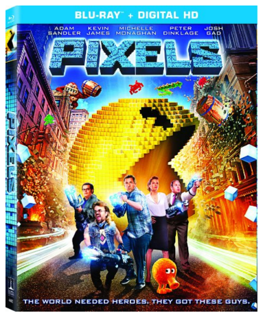 Pixels Blu-ray