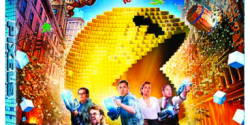 Amazon: “Pixels” DVD $7.99, Blu-ray $9.99 OR 3D Blu-Ray ONLY $11.99 (Regularly $30.99)