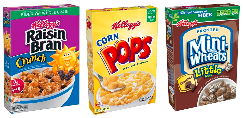 Target.com: Kellogg's Cereal Only $1.50 Each (After Gift Card)