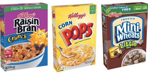 Target.com: Kellogg’s Cereal Only $1.50 Each (After Gift Card)