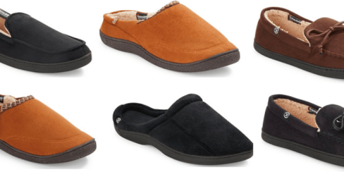 Lord & Taylor: Men’s Isotoner Slippers ONLY $8.07 (Regularly $38)