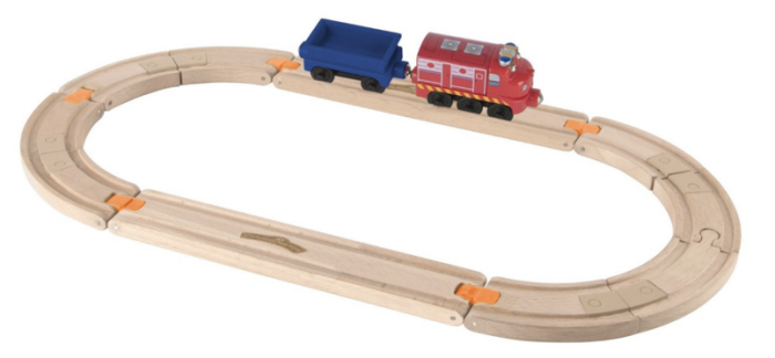 Chuggington Wooden Railway Easy Track Starter Set