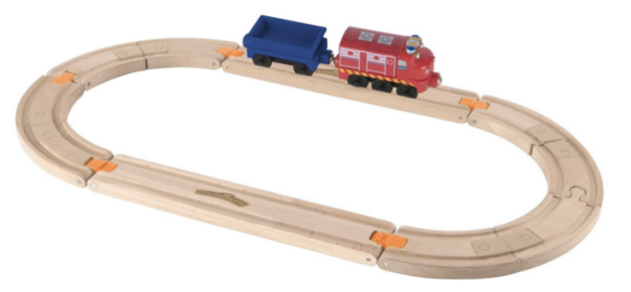 Chuggington Wooden Railway Easy Track Starter Set