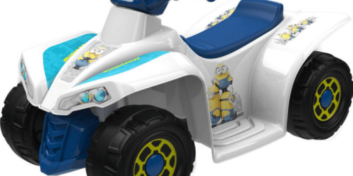 Walmart.com: Minions 6-Volt Little Quad Electric Battery-Powered Ride-On Only $49 (Reg. $89.97)