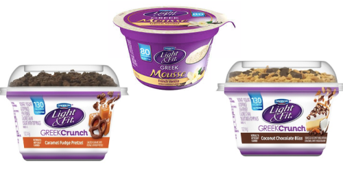 Target: Dannon Light & Fit Greek Mousse Single Cups Only 19¢ Each + More Yogurt Deals